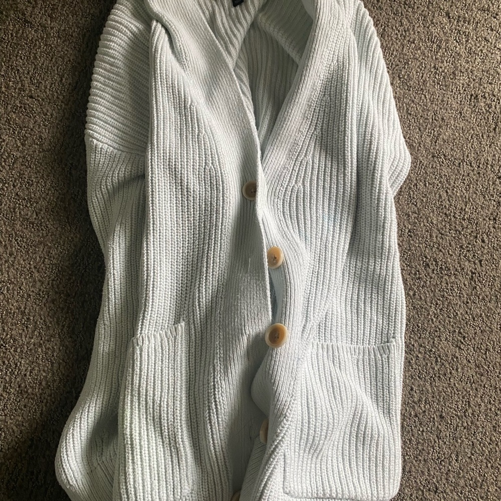 Off-White Ribbed Knit Sweater - Picture 3 of 5